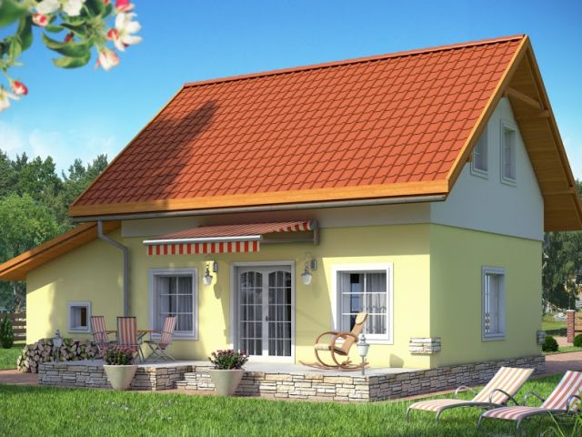 Casa mica cu mansarda Florek