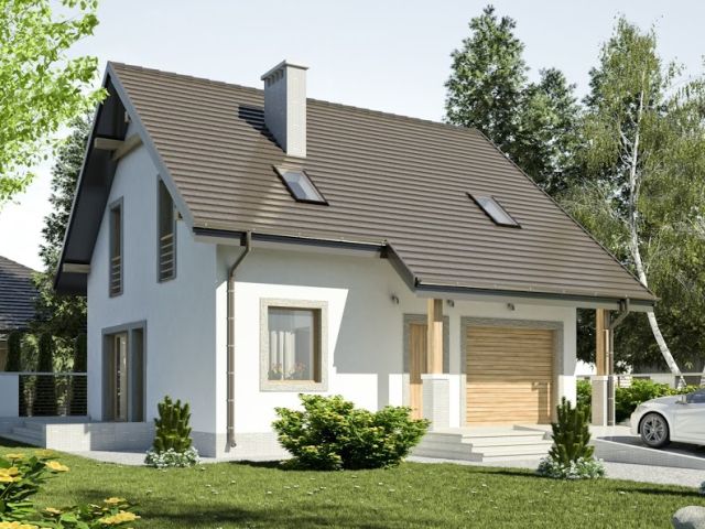 Casa mica mansardata Turkawka