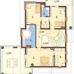 Casa mare cu etaj Bavat — plan 1