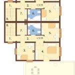 Casa mare Duplex cu etaj Laria — plan 2