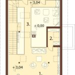 Casa lemn de vacanta Rebucia — plan 1