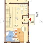 Casa lemn de vacanta Rebucia — plan 2
