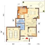 Casa mare cu etaj Bavat — plan 3