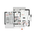 Casa mare cu mansarda Practical 4A — plan 2
