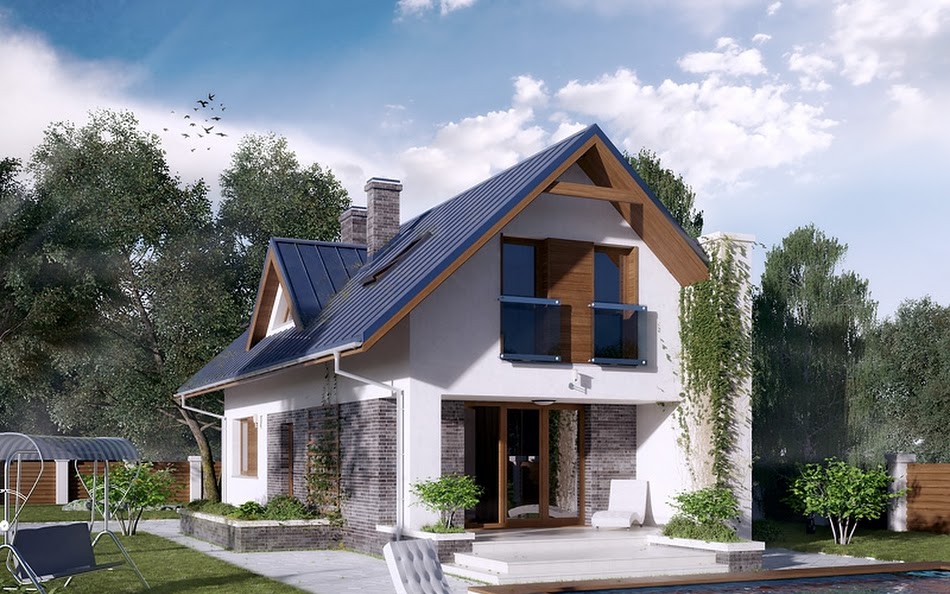 proiect casa mica cu 3 dormitoare
