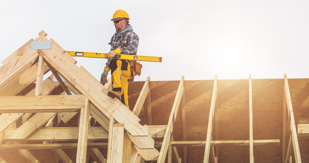 casă pe structură ușoară