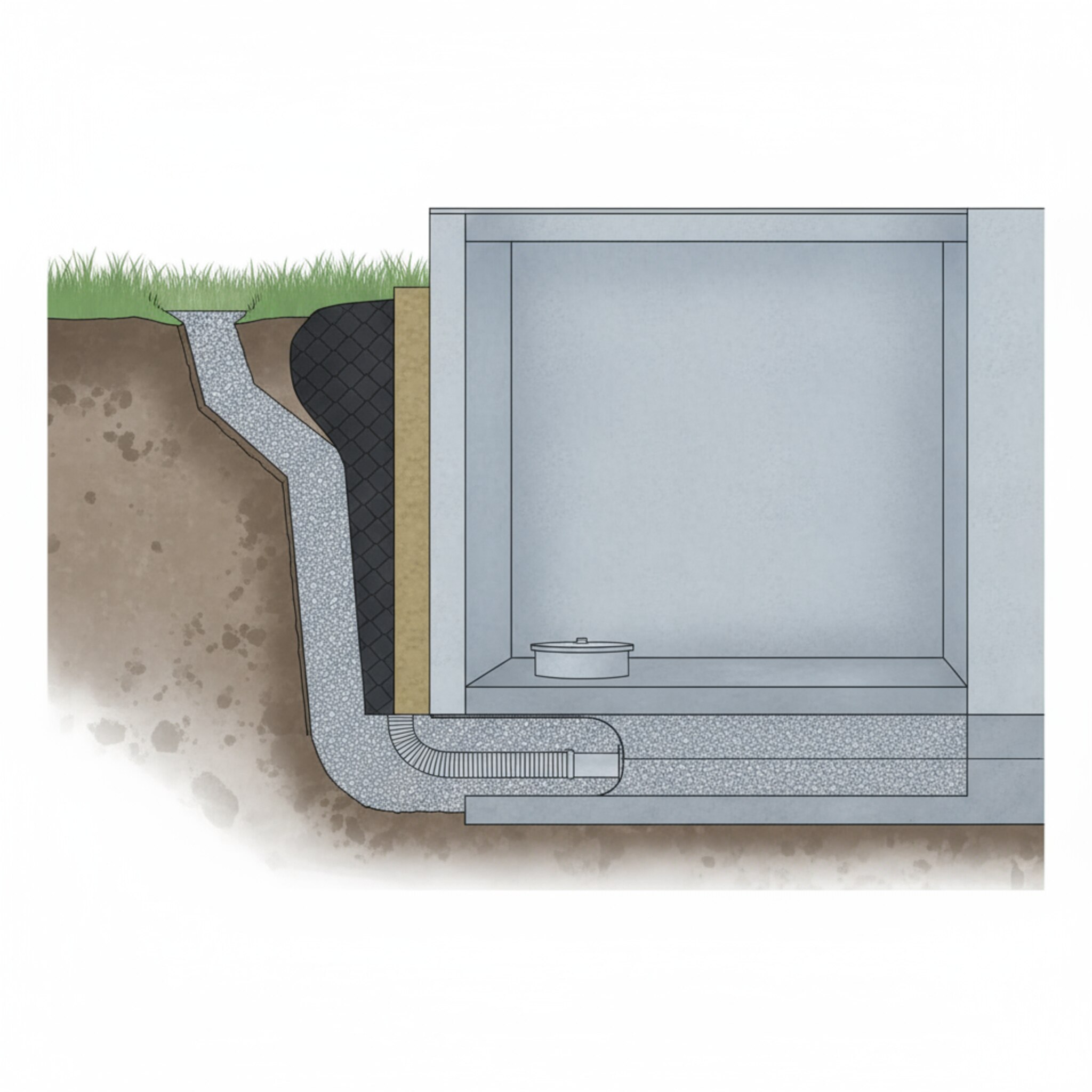 Ce detalii se includ pentru hidroizolații și drenaje?