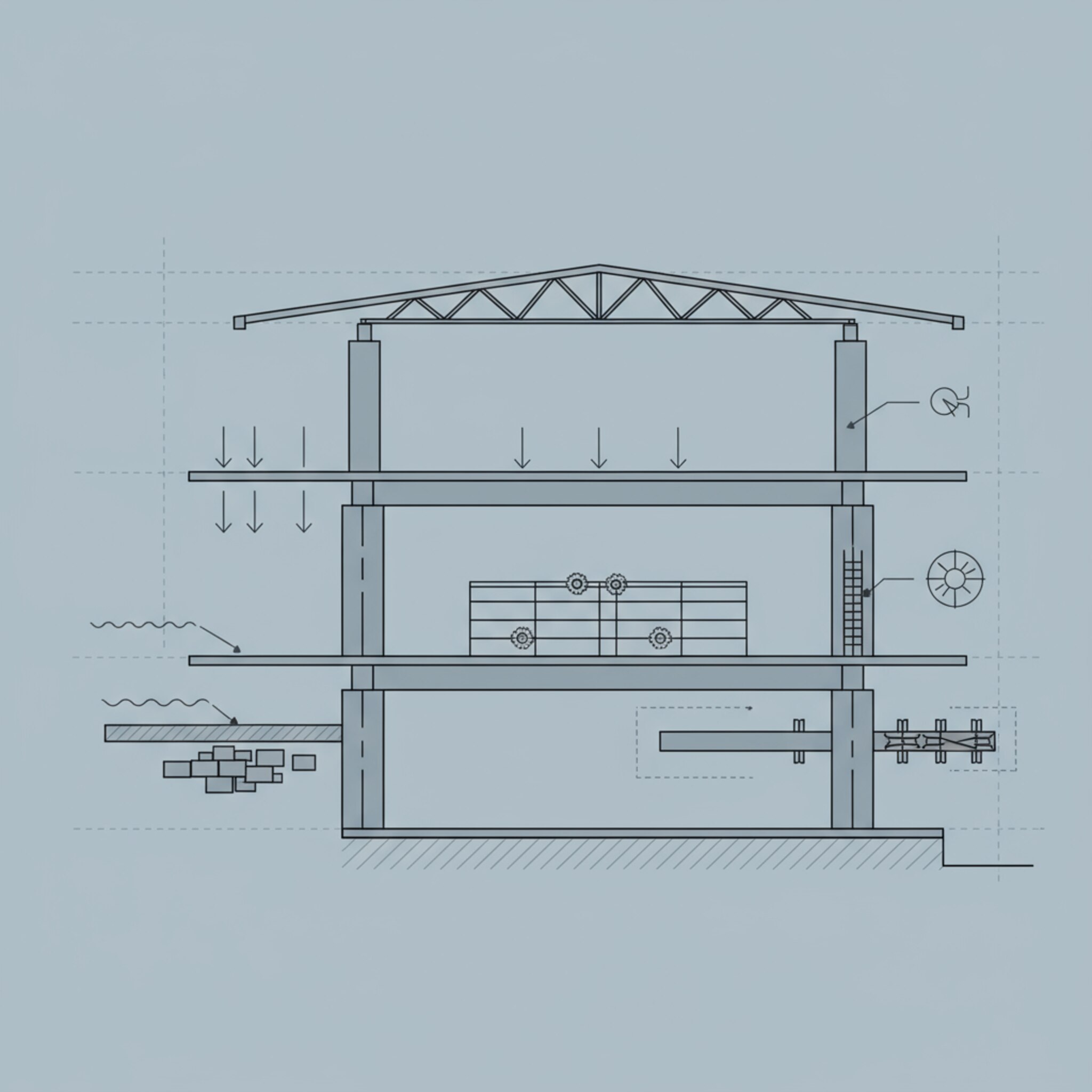 Ce detalii tehnice trebuie să conțină planul structurilor portante?