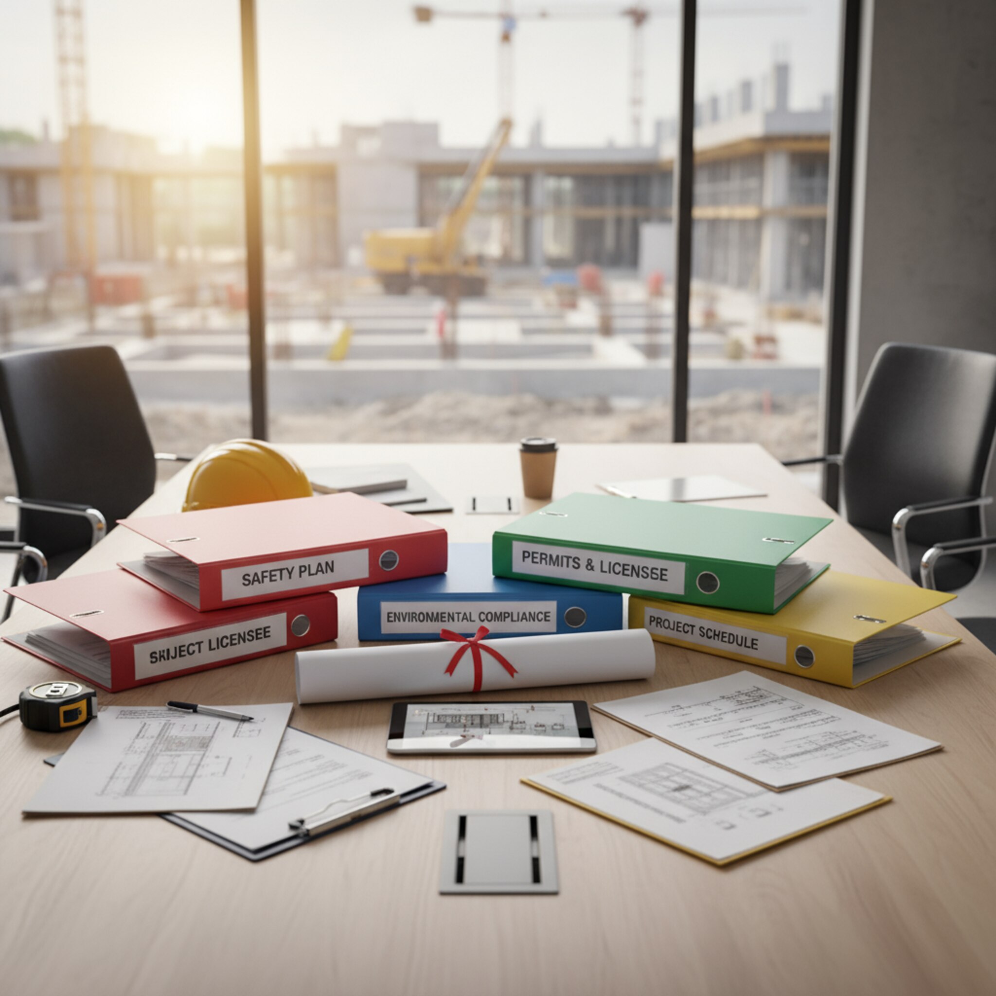 Ce documentație este necesară pentru organizarea șantierului?