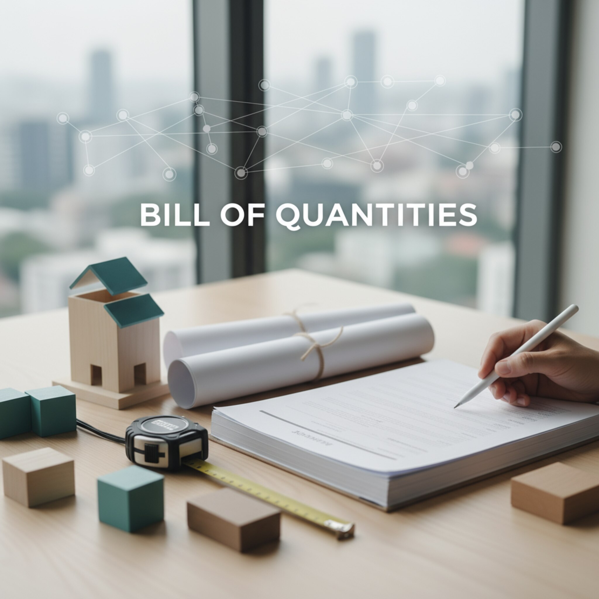 Ce este și cum se utilizează borderoul de cantități în proiect?