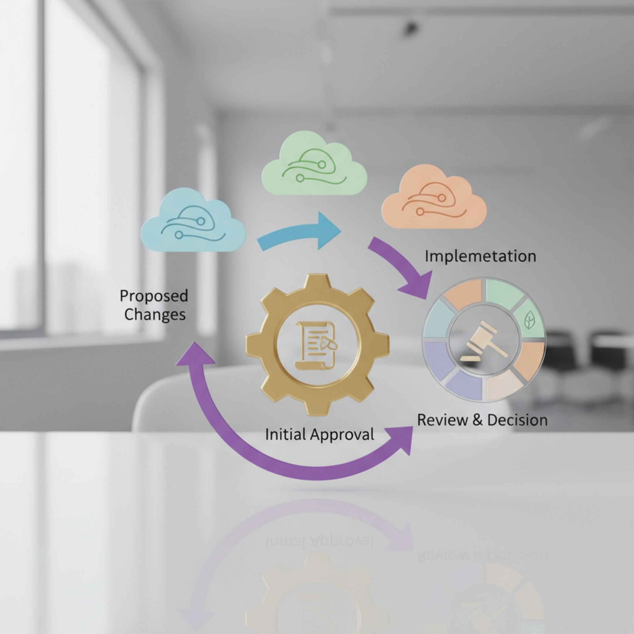 Cum se gestionează modificările într-un proiect după aprobarea inițială?