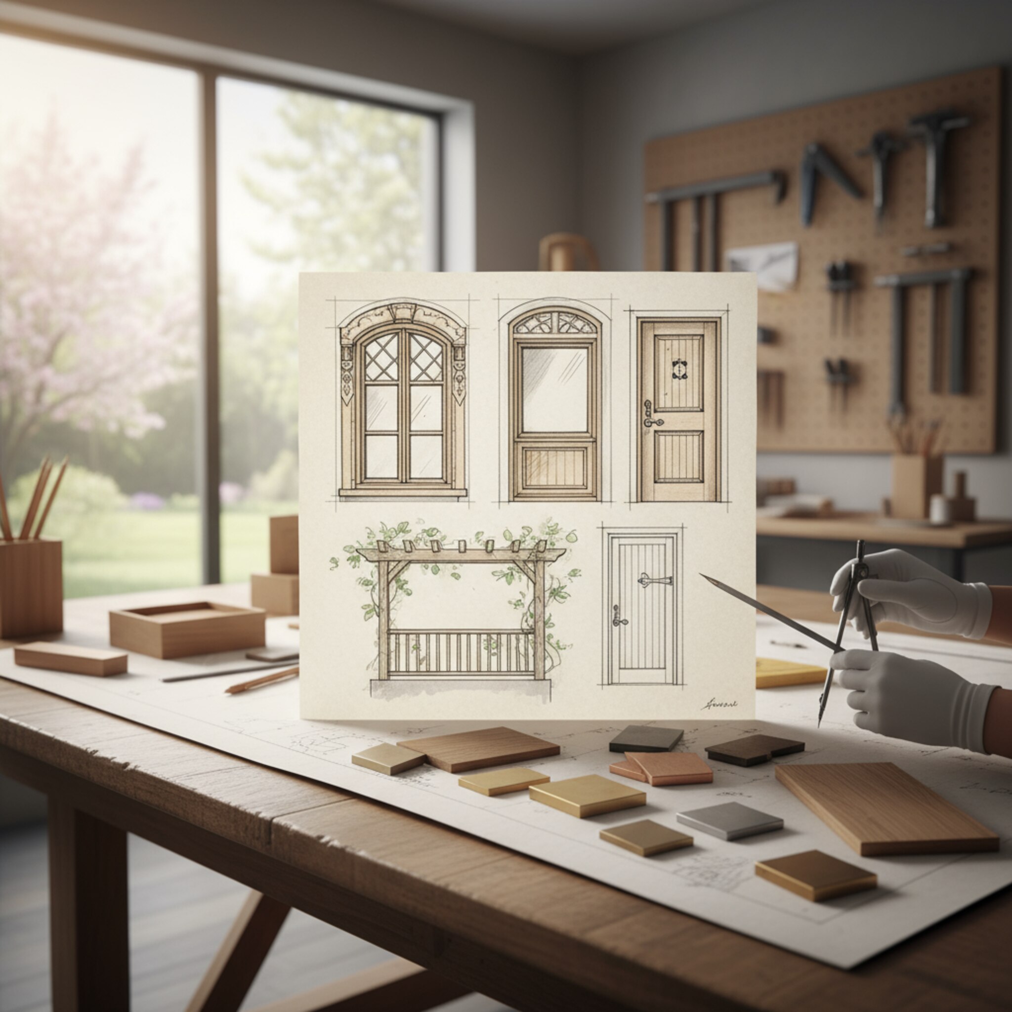 Cum se proiectează elementele de tâmplărie exterioară?