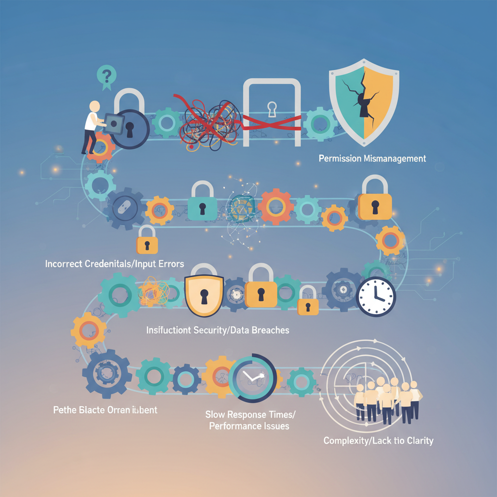 Care sunt cele mai frecvente probleme în procesul de autorizare?