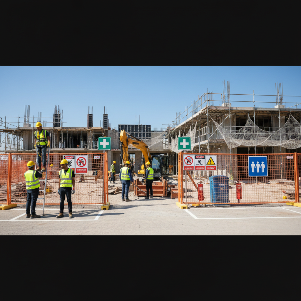 Ce măsuri de siguranță sunt obligatorii pe șantier conform legislației?
