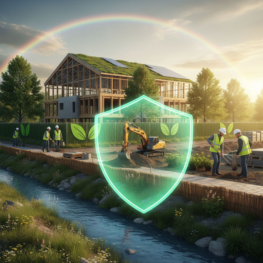 Care sunt obligațiile mele legale privind protecția mediului în construcții?