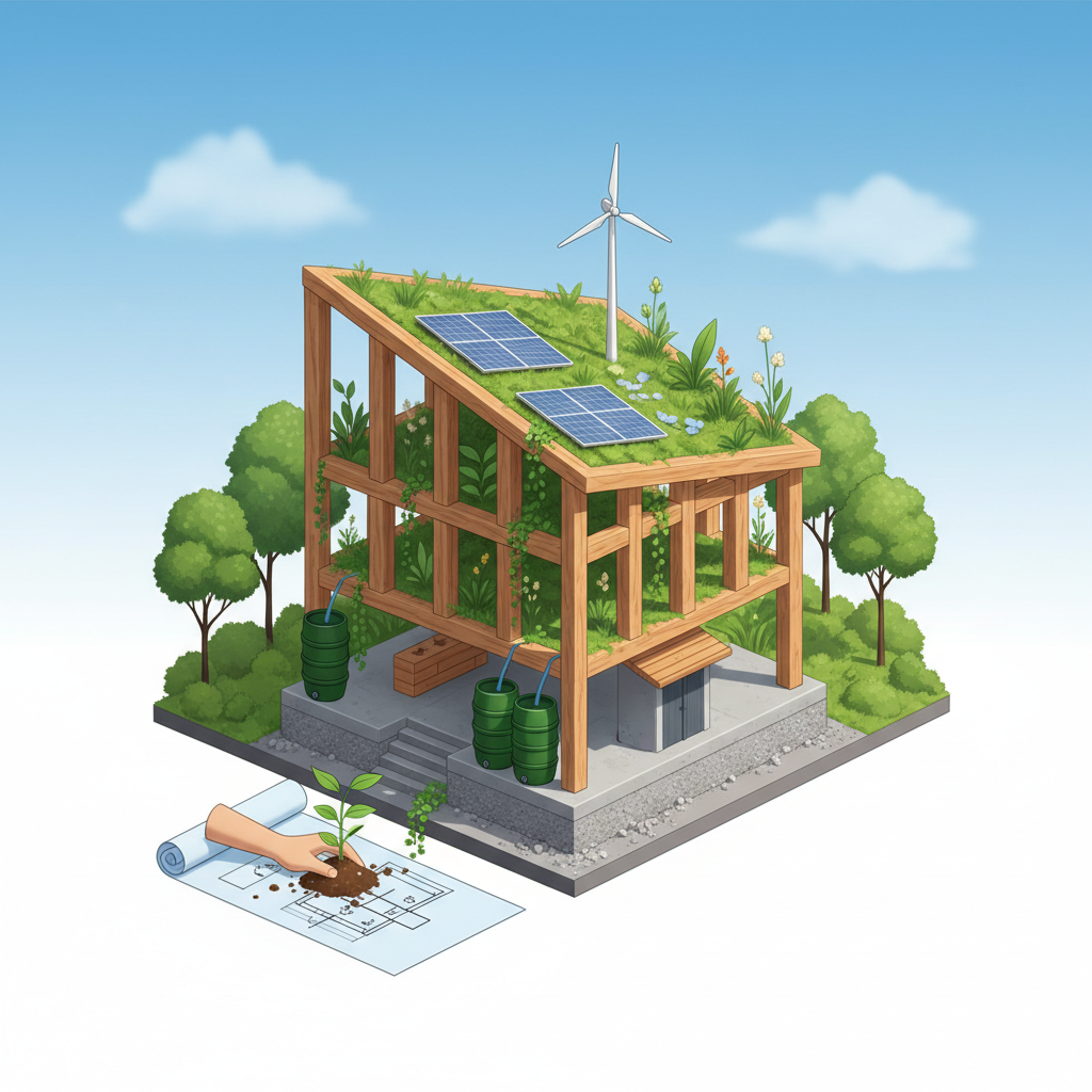 Care sunt pașii pentru a realiza o construcție verde sau sustenabilă?