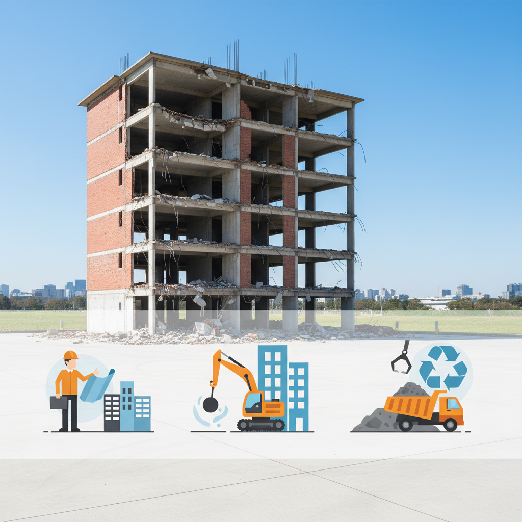 Ce pași trebuie să urmez pentru desființarea unei construcții?