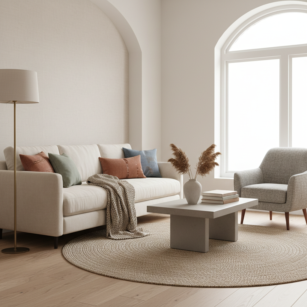 Cum se aleg culorile și texturile pentru interiorul unei case renovate?