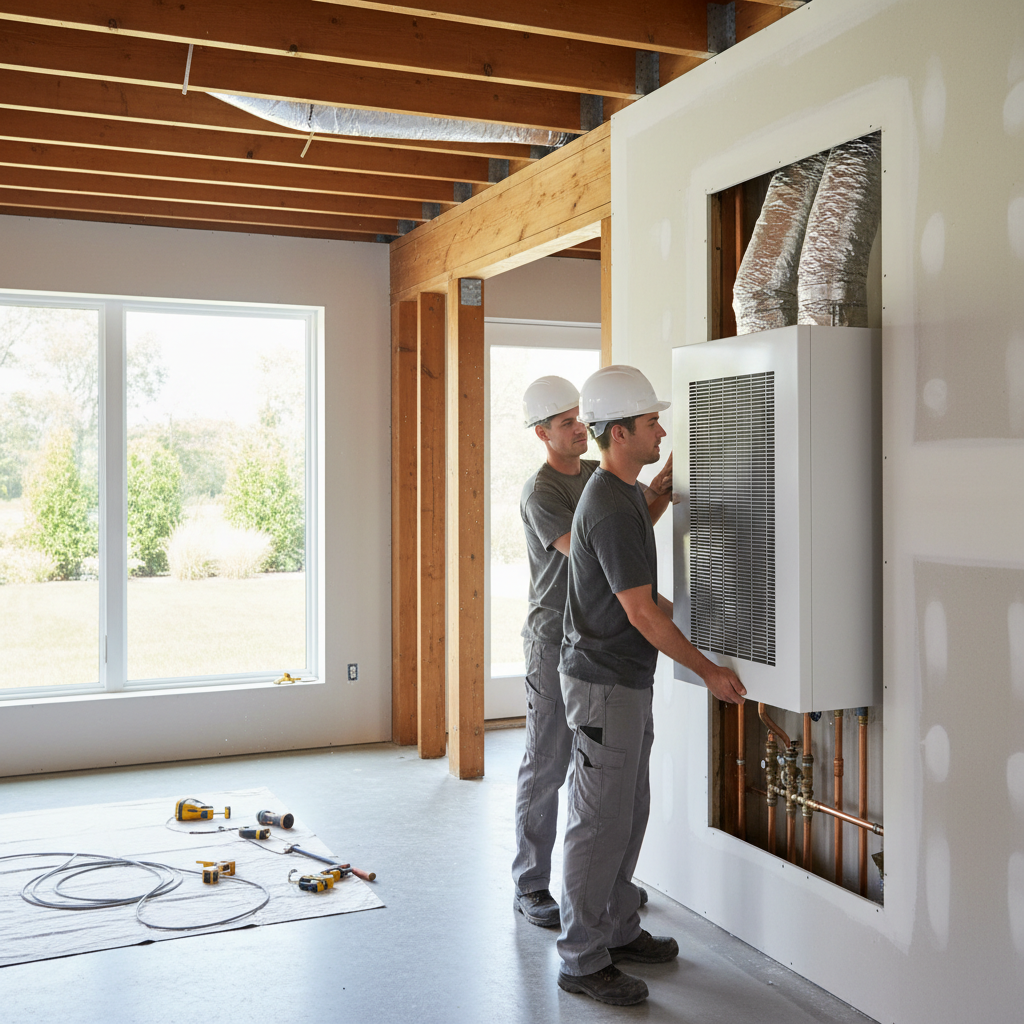 Cum se instalează sisteme noi de încălzire în case renovate?