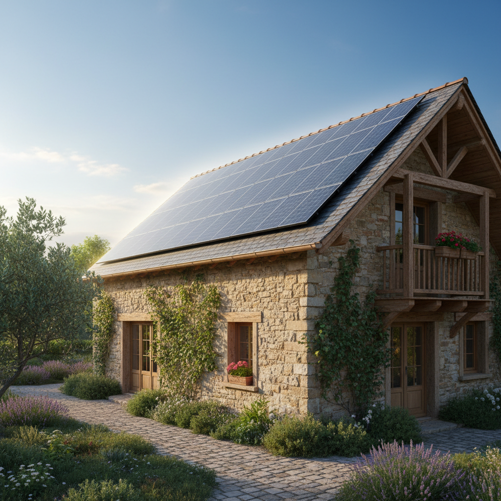 Cum se integrează panourile solare în renovarea unei case vechi?