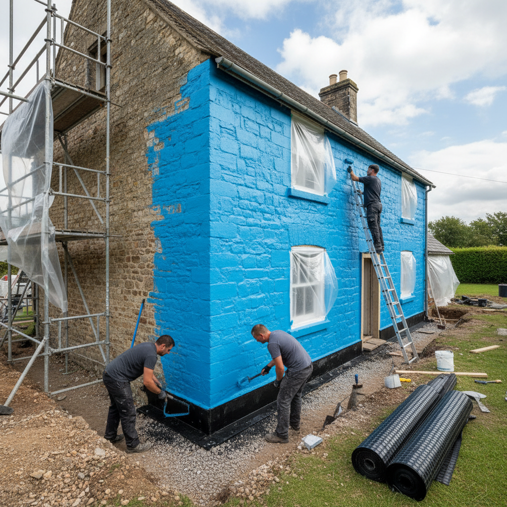 Cum se realizează hidroizolația la renovarea unei case vechi?