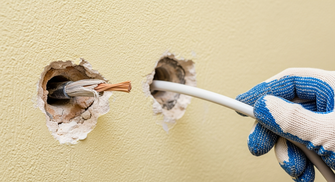 Cum se înlocuiesc cablurile electrice vechi?