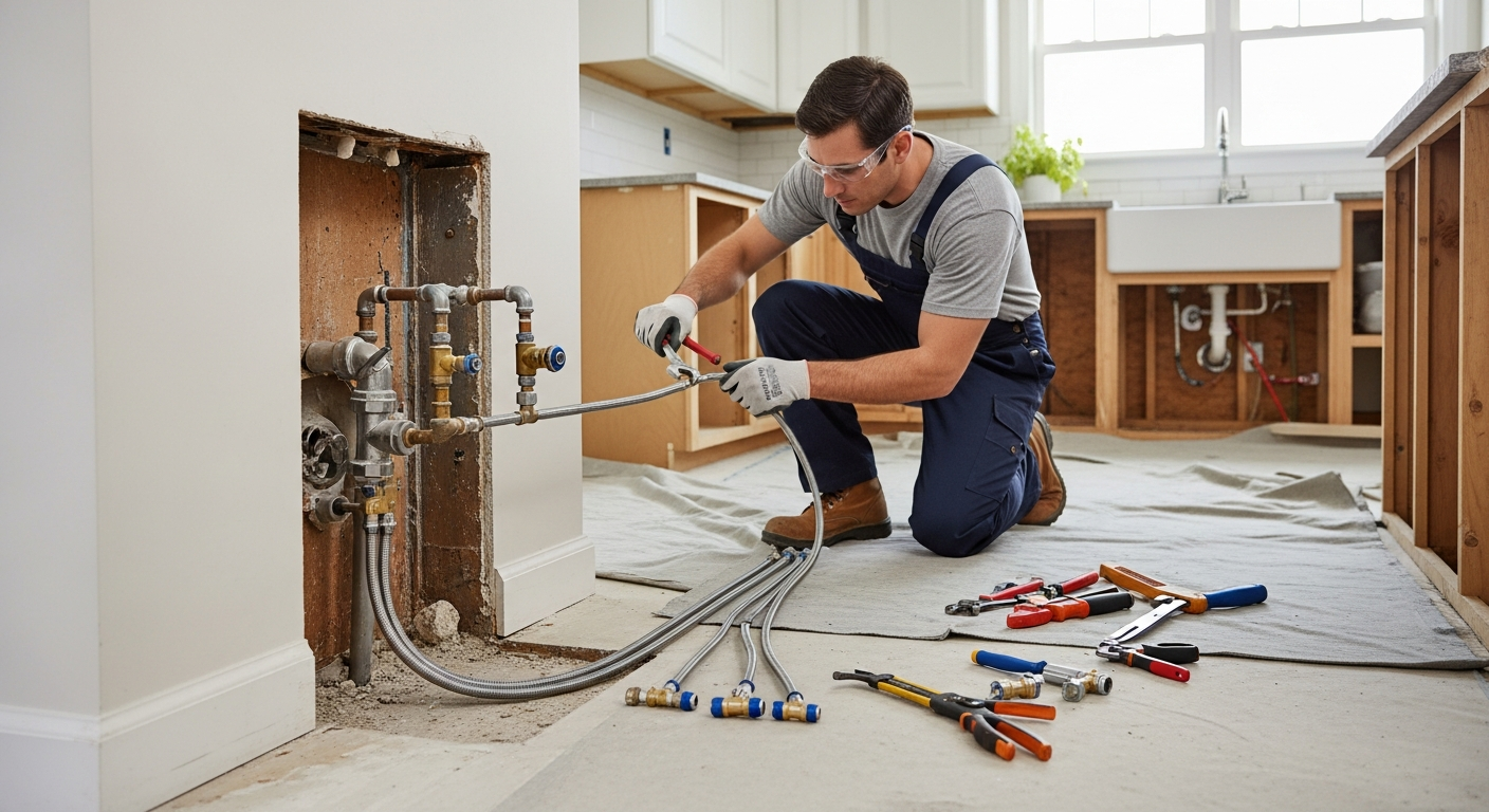 Cum se înlocuiește instalația de gaz veche în timpul renovării?