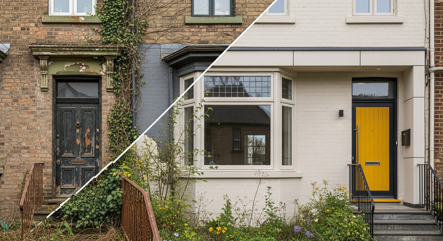 Cum se modernizează fațada unei case vechi?