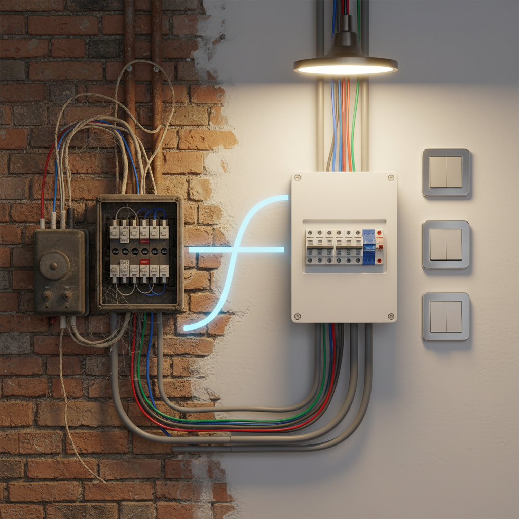 Cum se modernizează instalația electrică veche?