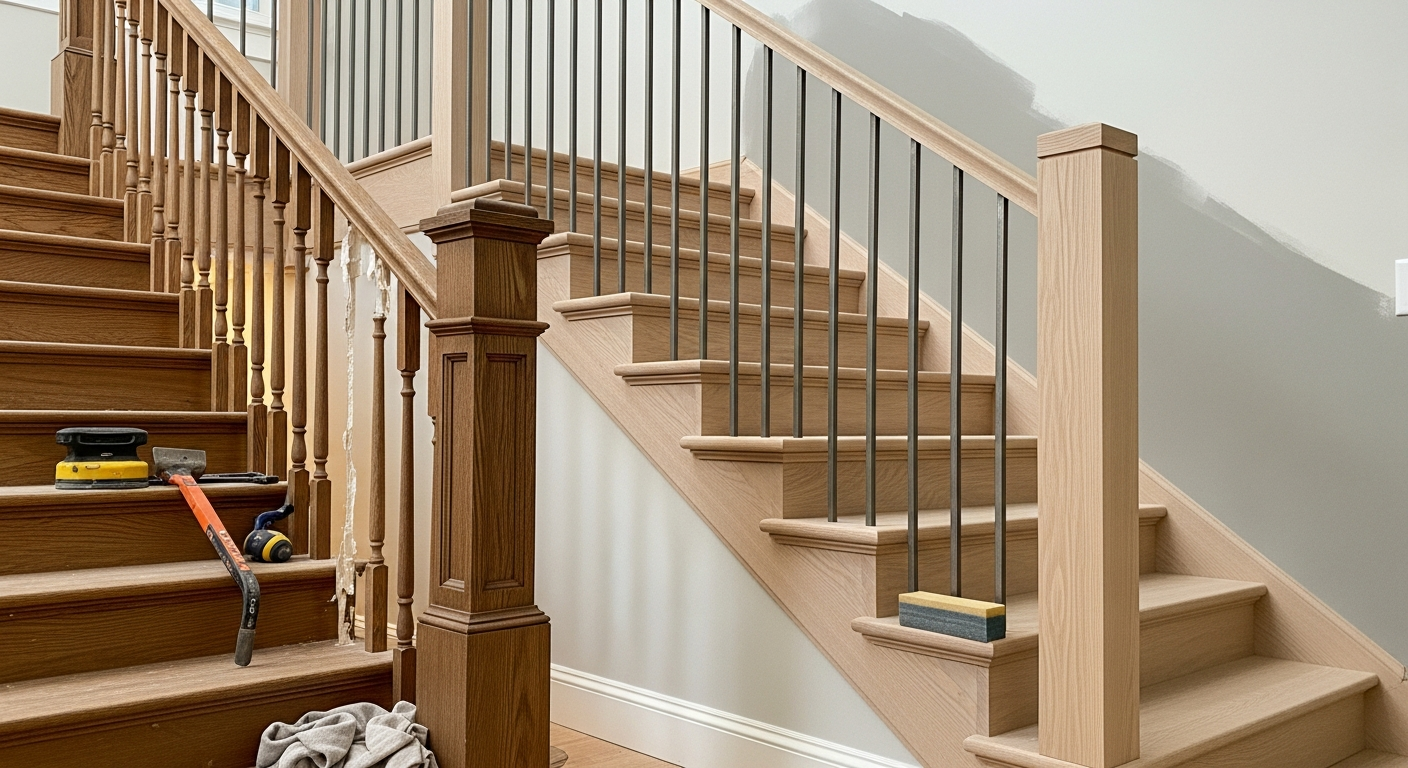 Cum se refac și modernizează scările interioare?