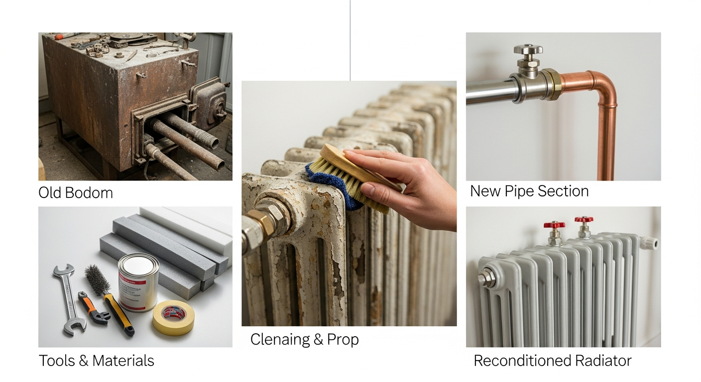 Cum se reface sistemul vechi de încălzire centrală?