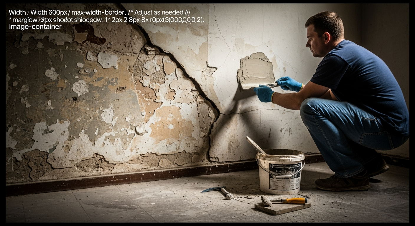 Cum se tratează și se repară fisurile din pereții vechi?